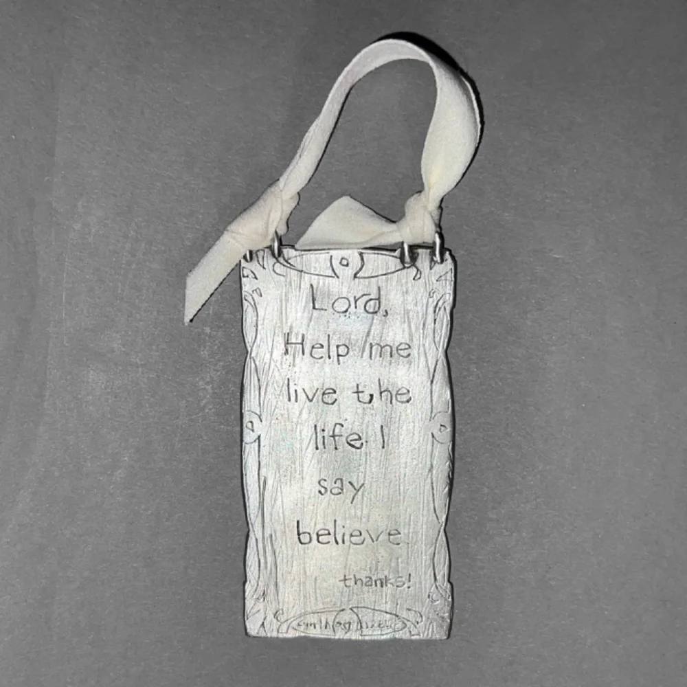 Small "Lord, Help Me..." Plaque - Picture 2 of 3